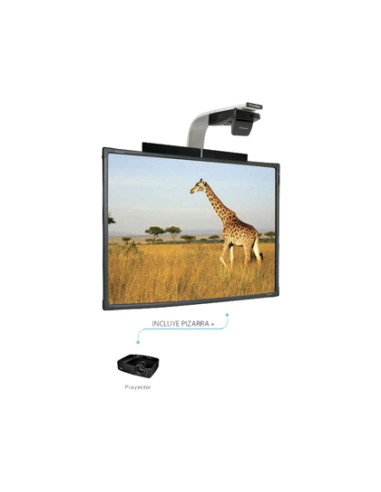 Pizarra interactiva promethean abt78d con proyector optoma s321 y soporte