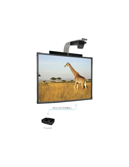 Pizarra interactiva promethean abt78d con proyector optoma s321 y soporte