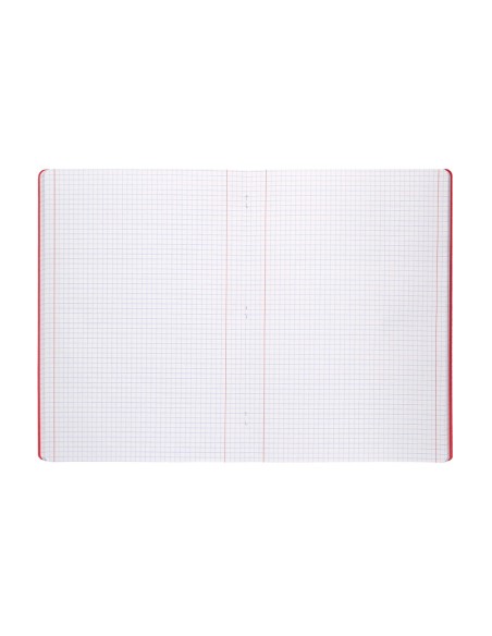 Libreta liderpapel 360 tapa de plastico a4 48 hojas 90g m2 5mm con doble margen colores surtidos