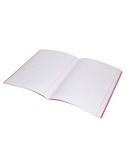 Libreta liderpapel 360 tapa de plastico a4 48 hojas 90g m2 5mm con doble margen colores surtidos