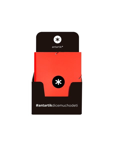 Carpeta antartik gomas a4 3 solapas carton forrado colores surtidos