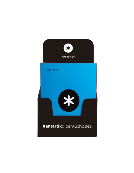 Carpeta 4 anillas 40 mm mixtas antartik a4 forrada colores surtidos