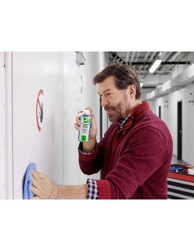 Limpiador de pegamento q connect para etiqueta adhesiva bote de 200 ml