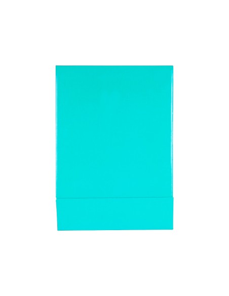 Caja archivador liderpapel de palanca carton folio documenta lomo 75 mm verde claro