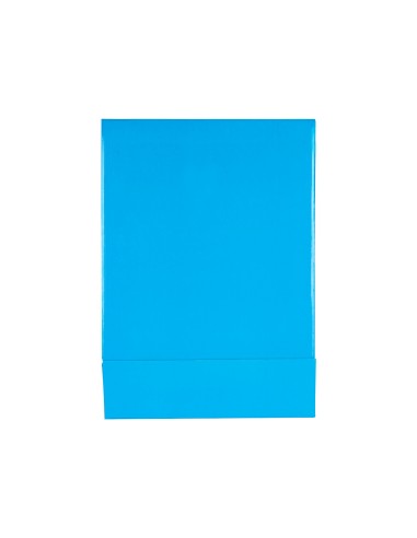 Caja archivador liderpapel de palanca carton folio documenta lomo 75mm celeste