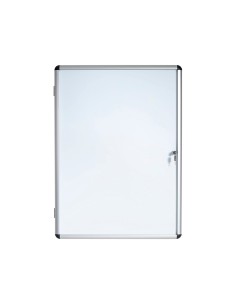 Vitrina de anuncios bi office fondo magnetico extraplana de interior 720x981 mm
