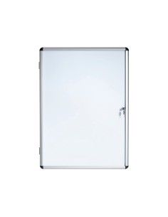 Vitrina de anuncios bi office fondo magnetico extraplana de interior 720x674 mm