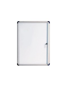 Vitrina de anuncios bi office fondo magnetico extraplana de interior 490x664 mm