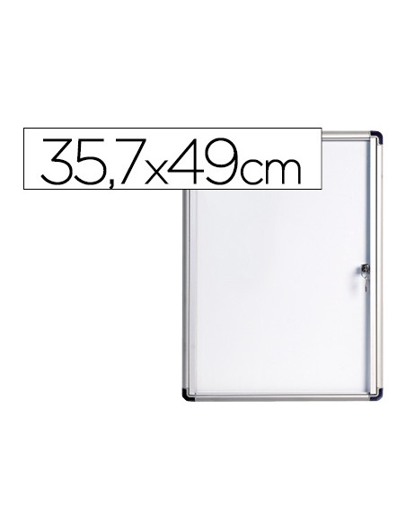 Vitrina de anuncios bi office fondo magnetico extraplana de interior 357x490 mm Vitrina de anuncios bi office fondo magnetico extraplana de interior 357x490 mm