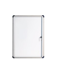 Vitrina de anuncios bi office fondo magnetico extraplana de interior 357x490 mm