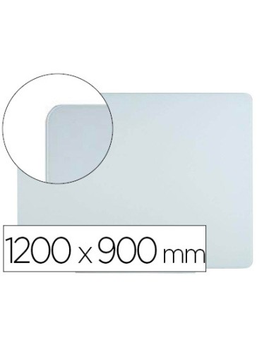 Pizarra blanca bi office cristal magnetica 1200x900 mm