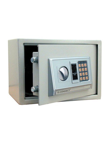Caja de seguridad q connect electronica clave digital capacidad 10l con accesorios fijacion 310x200x200 mm Caja de seguridad q connect electronica clave digital capacidad 10l con accesorios fijacion 310x200x200 mm