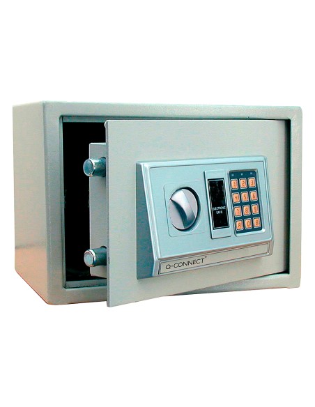 Caja de seguridad q connect electronica clave digital capacidad 10l con accesorios fijacion 310x200x200 mm Caja de seguridad q connect electronica clave digital capacidad 10l con accesorios fijacion 310x200x200 mm