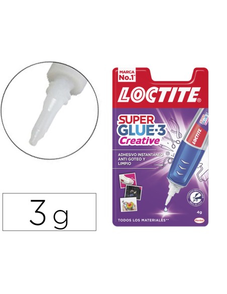 Pegamento loctite creative pen 4 gr adhesivo instantaneo