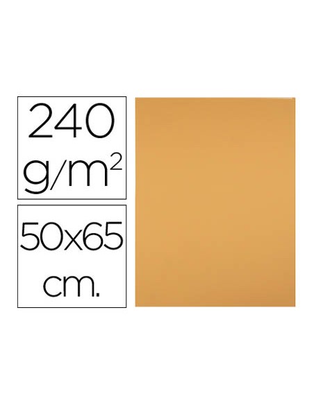 Cartulina liderpapel 50x65 cm 240 g m2 avellana