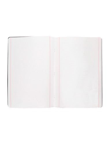 Libreta liderpapel tapa negra a4 80 hojas 60g m2 liso con doble margen