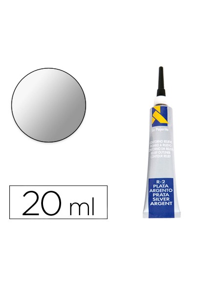 Contorno relieve la pajarita plata r 2