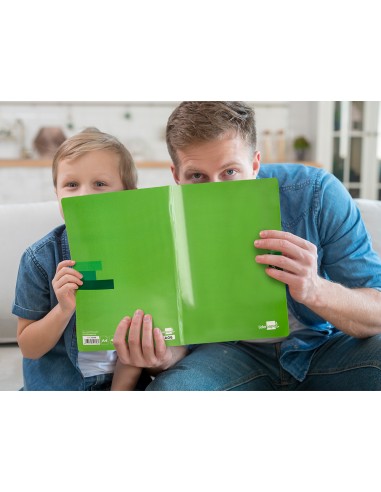 Libreta liderpapel scriptus a4 48 hojas 90g m2 cuadro 4mm con margen