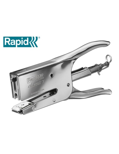 Grapadora rapid de tenaza k1 capacidad 50 hojas usa grapas 22 6 24 6 y 24 8