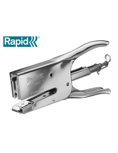 Grapadora rapid de tenaza k1 capacidad 50 hojas usa grapas 22 6 24 6 y 24 8