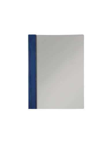 Carpeta dossier fastener pvc esselte folio azul marino