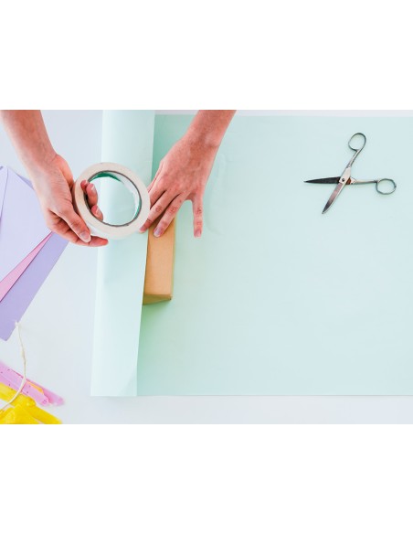 Cinta adhesiva q connect transparente 66 mt x 12 mm encelofanada