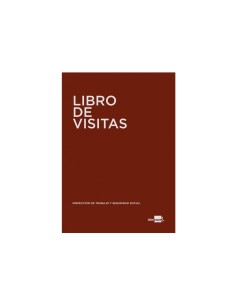 Libro liderpapel din a4 100 h registro de visitas de la inspeccion de trabajo