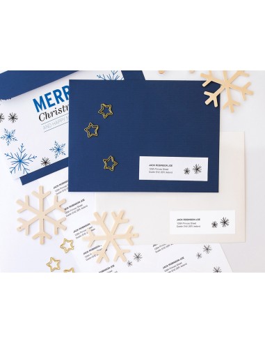 Etiqueta adhesiva q connect kf10653 tamano 105x35 mm fotocopiadora laser ink jet caja con 100 hojas din a4