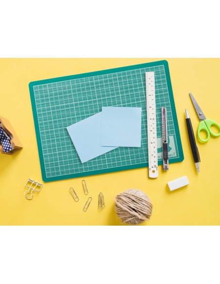 Plancha para corte q connect din a4 3 mm grosor color verde