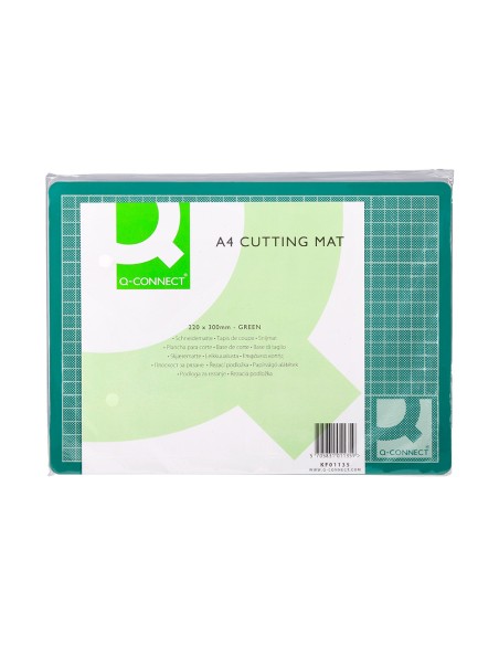 Plancha para corte q connect din a4 3 mm grosor color verde