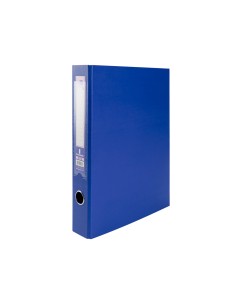 Carpeta de 2 anillas 40mm mixtas liderpapel folio carton forrado paper coat compresor plastico azul