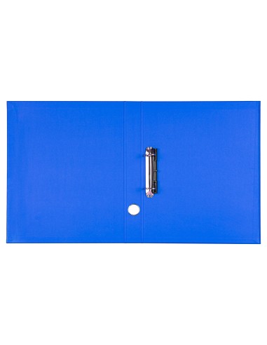 Modulo liderpapel 4 archivadores folio 2 anillas mixtas 25mm azul