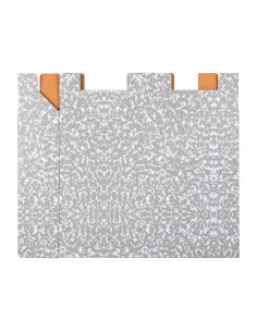 Caja archivador liderpapel classic red folio gris