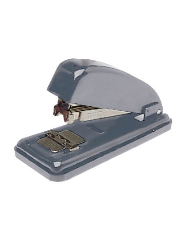 Grapadora petrus 226 gris capacidad 30 hojas