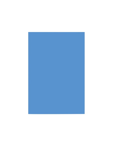 Cartulina liderpapel a4 180g m2 azul paquete de 100 hojas