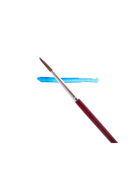 Pinceles acuarela liderpapel nº 5 virola cromada pelo engomado