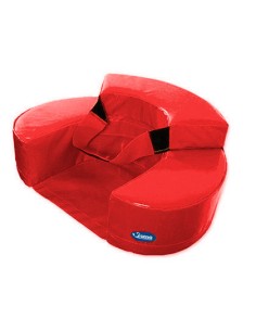 Sillon sumo didactic bebe 60x15 cm rojo