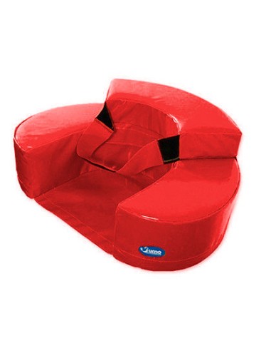 Sillon sumo didactic bebe 60x15 cm rojo