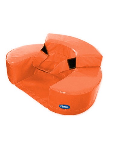 Sillon sumo didactic bebe 60x15 cm naranja