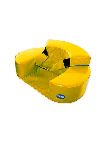 Sillon sumo didactic bebe 60x15 cm amarillo