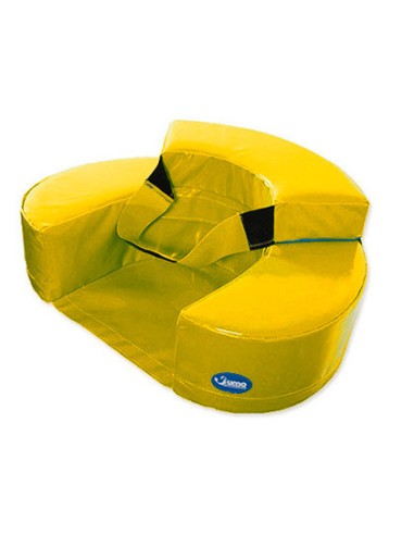 Sillon sumo didactic bebe 60x15 cm amarillo