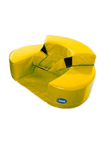 Sillon sumo didactic bebe 60x15 cm amarillo
