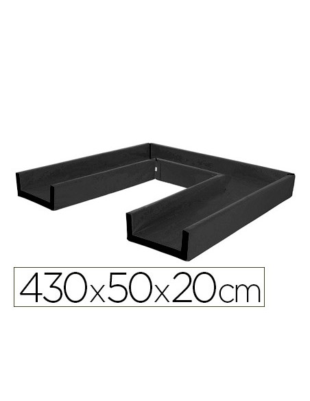 Circuito modular de gateo sumo didactic 430x50x20 cm negro