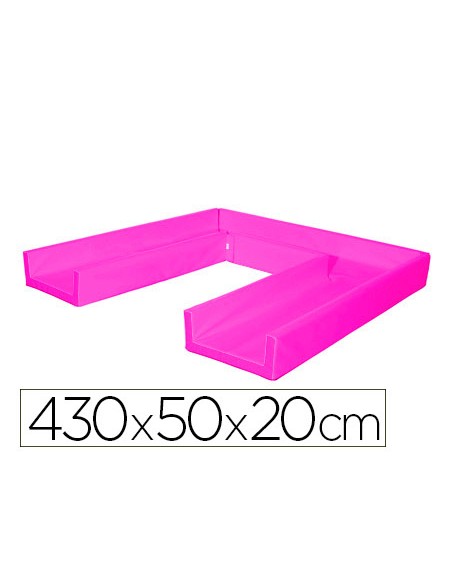 Circuito modular de gateo sumo didactic 430x50x20 cm fucsia