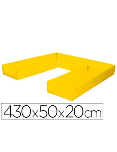 Circuito modular de gateo sumo didactic 430x50x20 cm amarillo