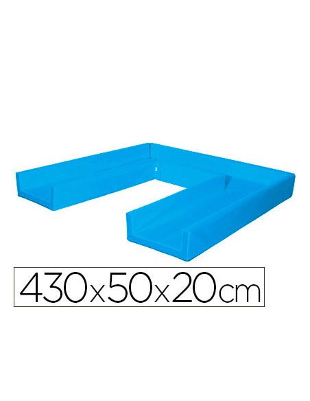 Circuito modular de gateo sumo didactic 430x50x20 cm azul