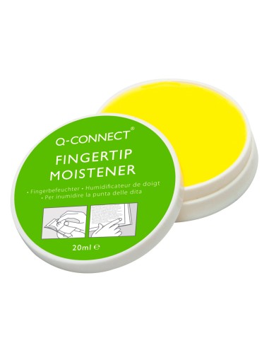 Humedecedor de dedos q connect para pasar paginas y contar billetes envase de 20 ml