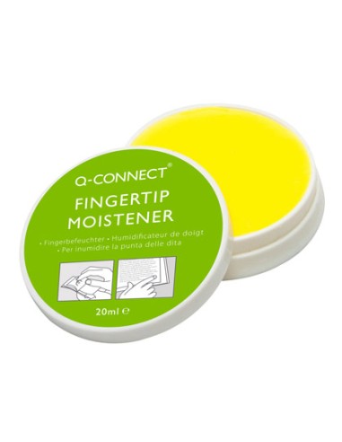 Humedecedor de dedos q connect para pasar paginas y contar billetes envase de 20 ml