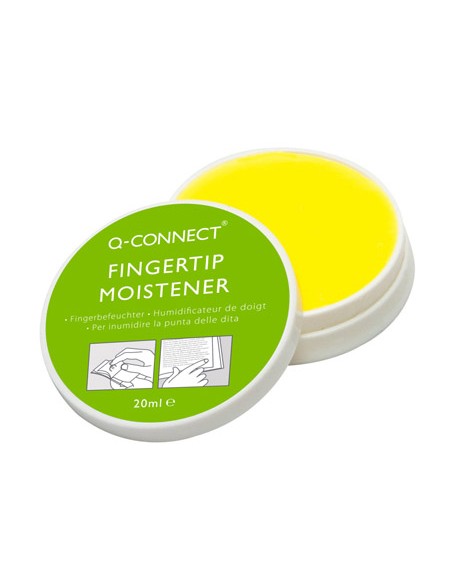 Humedecedor de dedos q connect para pasar paginas y contar billetes envase de 20 ml