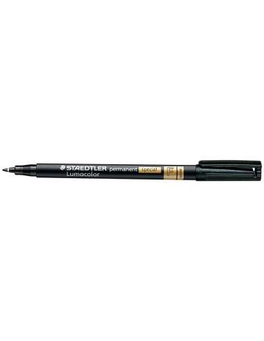 Rotulador staedtler lumocolor retroproyeccion punta de fibra permanente special 319 9 negro punta fina